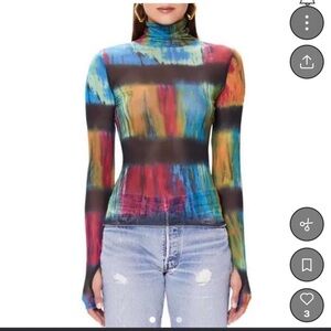 Sheer AFRM turtleneck